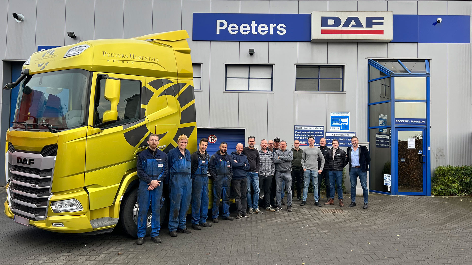 Truck Trading Group neemt DAF Garage Peeters uit Herentals over